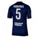Paris Saint-Germain Marquinhos #5 Hjemmedrakt 2025-26 Korte ermer